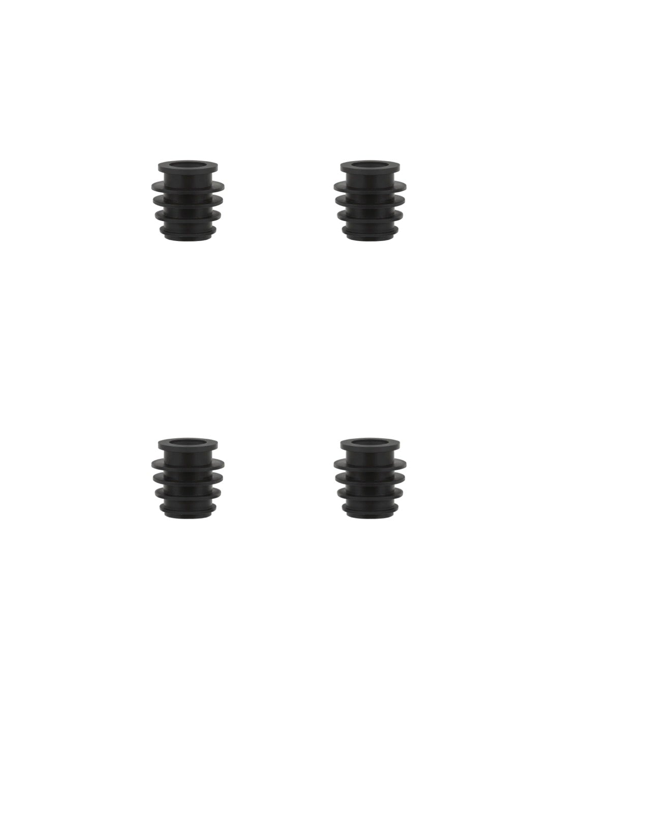 Silicone Rubber Replacement Sleeves (4 Pack)