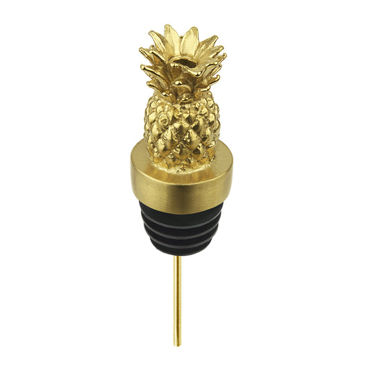 Pineapple Wine Pourer and Aerator - Titanium Gold